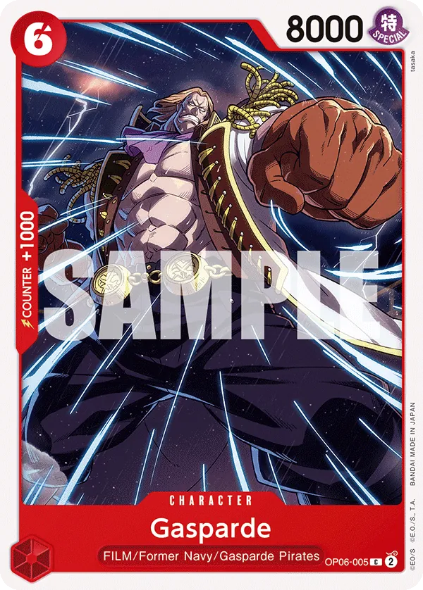 Gasparde - ONE PIECE CARD GAME - MoxLand