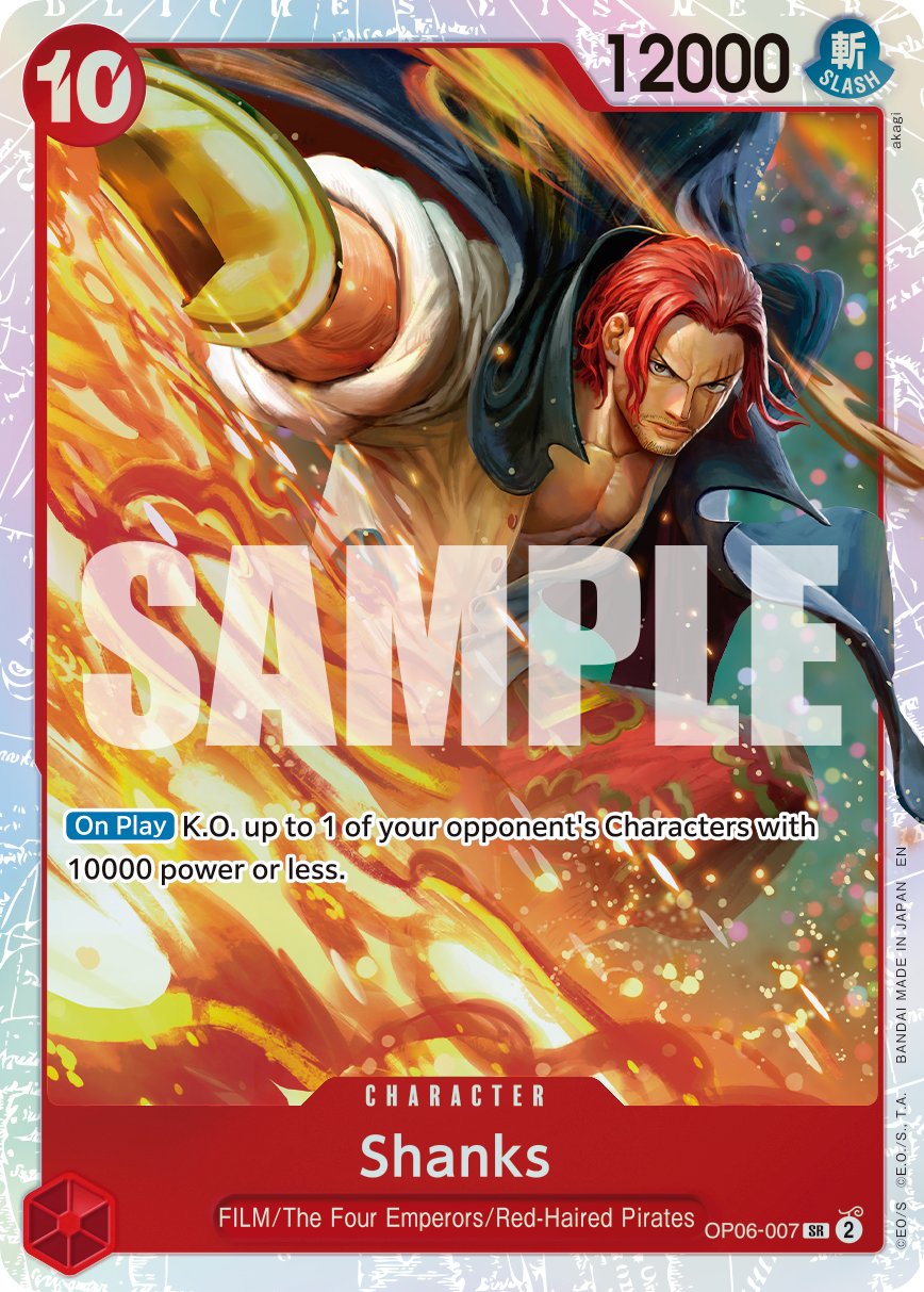 Shanks - One Piece Card Game - MoxLand