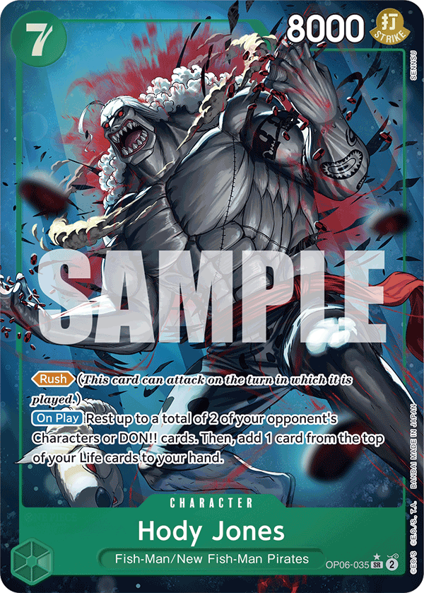 Hody Jones - One Piece Card Game - MoxLand