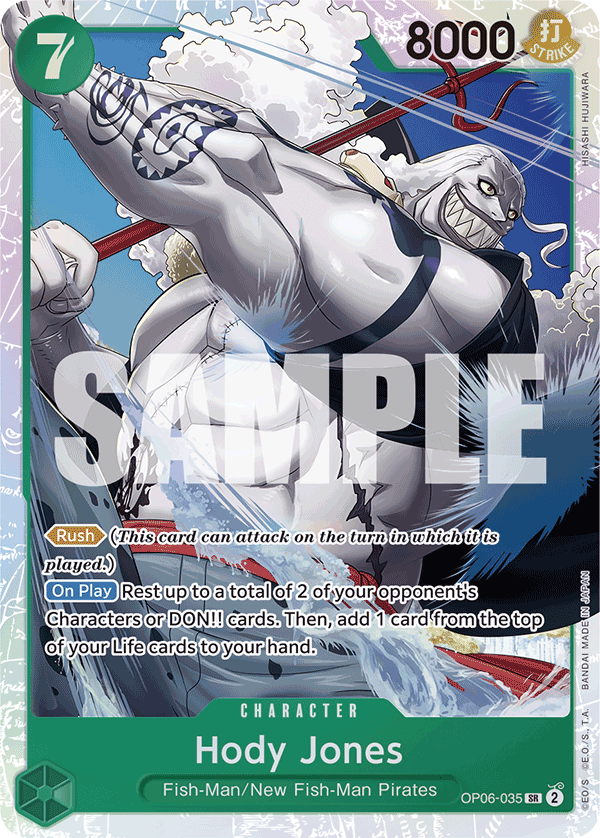 Hody Jones - One Piece Card Game - MoxLand