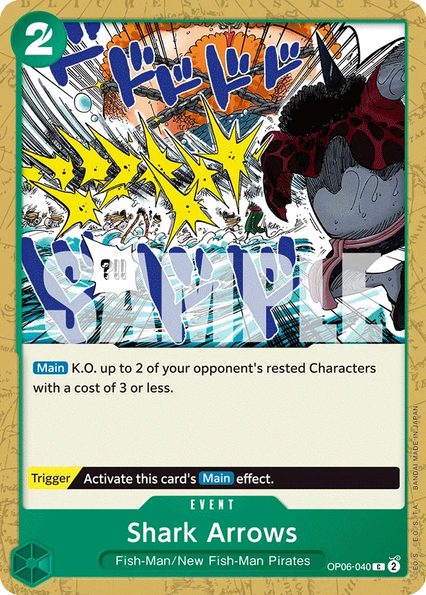 Shark Arrows - ONE PIECE CARD GAME - MoxLand