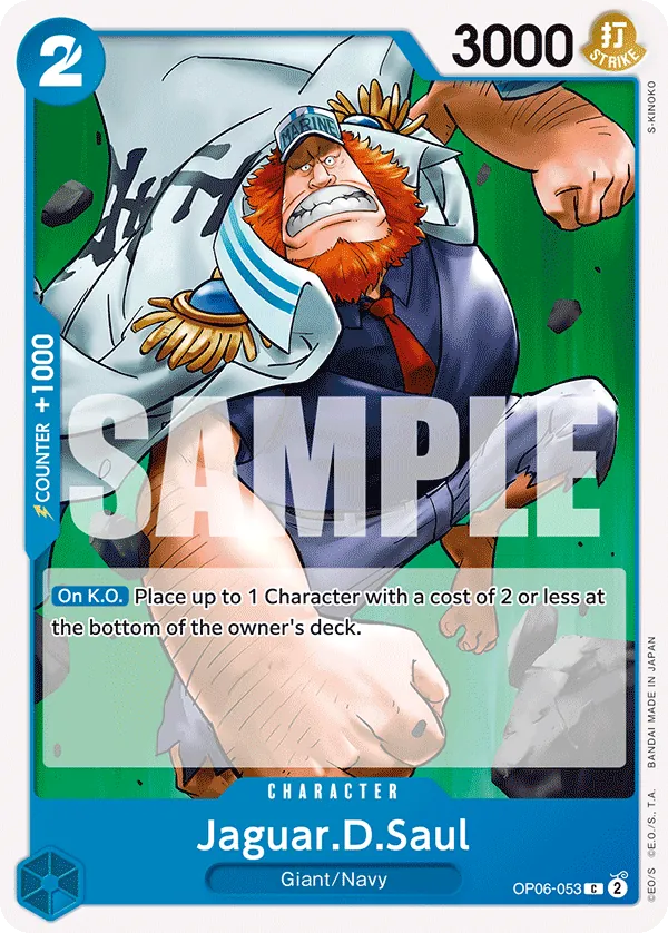 Jaguar.D.Saul - ONE PIECE CARD GAME - MoxLand