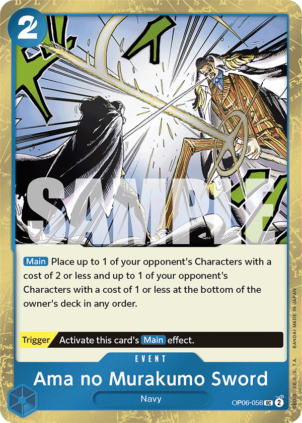 Ama no Murakumo Sword - One Piece Card Game - MoxLand