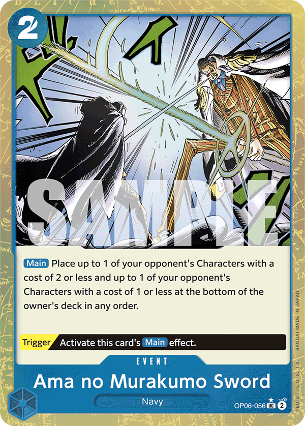 Ama no Murakumo Sword - One Piece Card Game - MoxLand