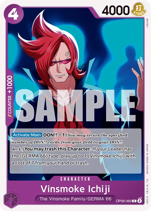 Vinsmoke Ichiji - ONE PIECE CARD GAME - MoxLand