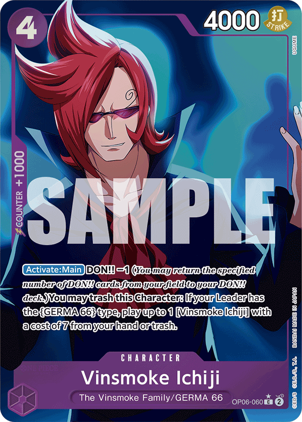 Vinsmoke Ichiji - One Piece Card Game - MoxLand