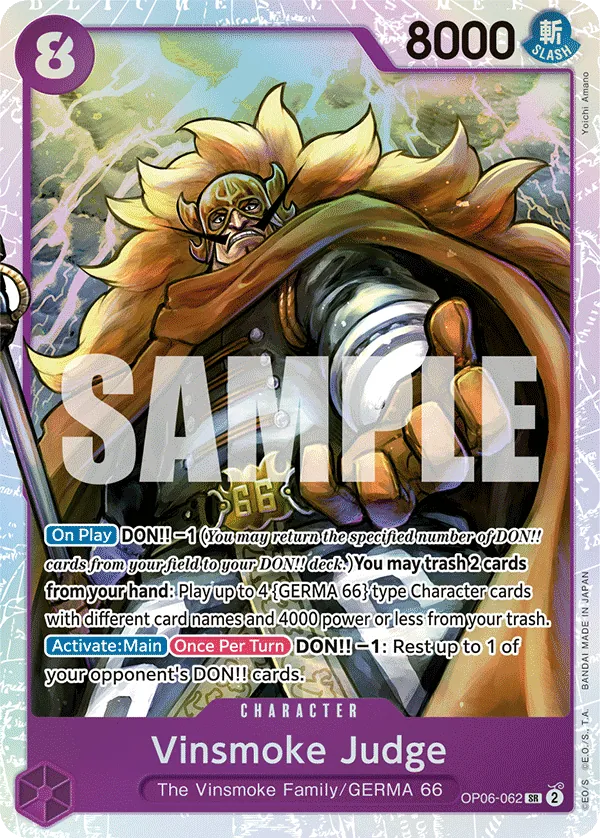 Vinsmoke Judge - ONE PIECE CARD GAME - MoxLand