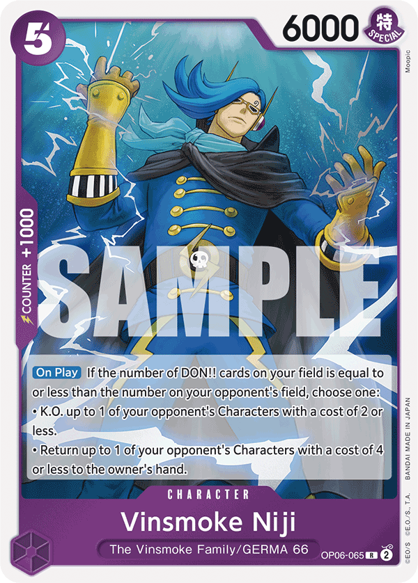 Vinsmoke Niji - One Piece Card Game - MoxLand