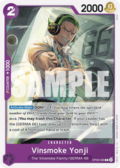 Vinsmoke Yonji - One Piece Card Game - MoxLand