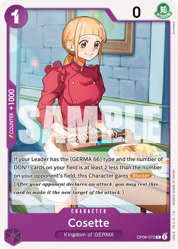 Cosette - ONE PIECE CARD GAME - MoxLand