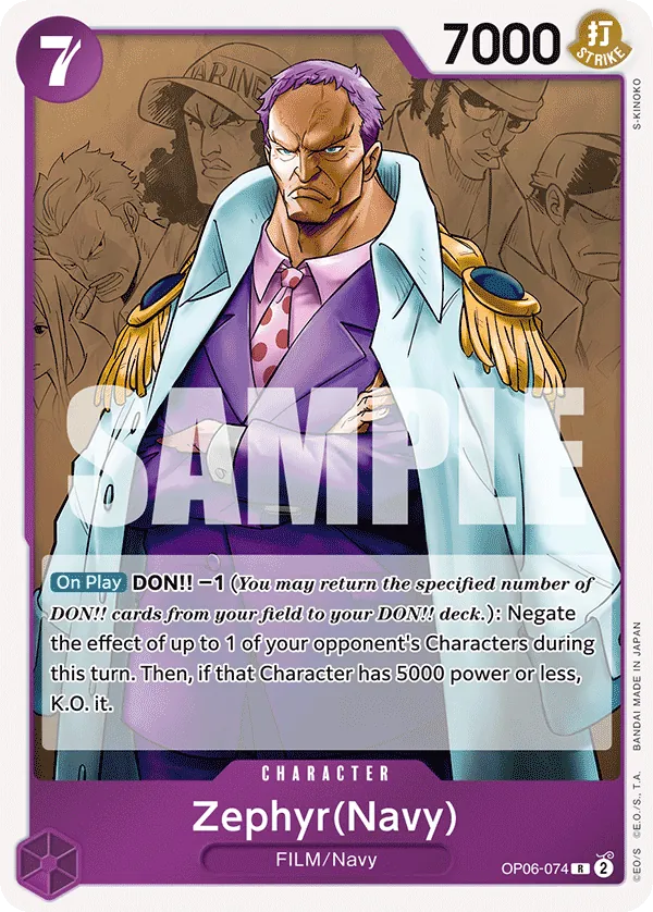 Zephyr - ONE PIECE CARD GAME - MoxLand