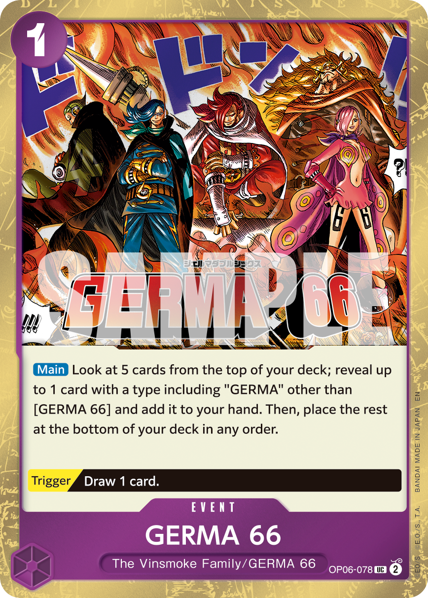 GERMA 66 - One Piece Card Game - MoxLand