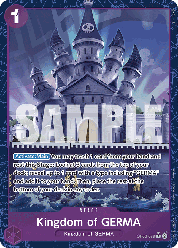 Kingdom of GERMA - One Piece Card Game - MoxLand