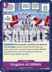 Kingdom of GERMA - One Piece Card Game - MoxLand