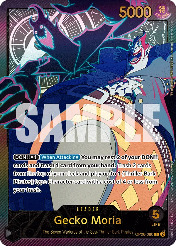 Gecko Moria - ONE PIECE CARD GAME - MoxLand