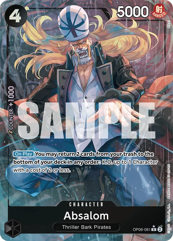 Absalom - ONE PIECE CARD GAME - MoxLand