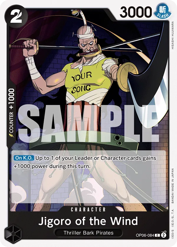 Jigoro of the Wind - ONE PIECE CARD GAME - MoxLand