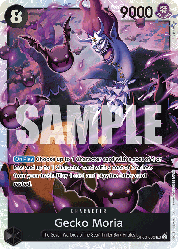 Gecko Moria - One Piece Card Game - MoxLand