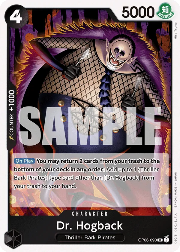 Dr. Hogback - ONE PIECE CARD GAME - MoxLand