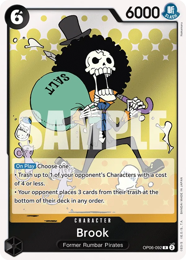 Brook - ONE PIECE CARD GAME - MoxLand