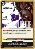 ...Nothing...at All!!! - ONE PIECE CARD GAME - MoxLand