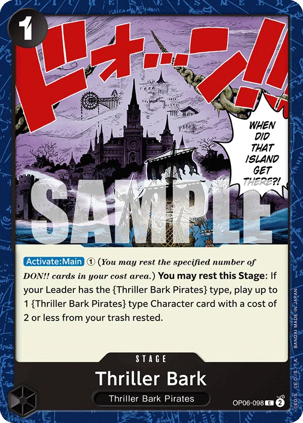 Thriller Bark - ONE PIECE CARD GAME - MoxLand