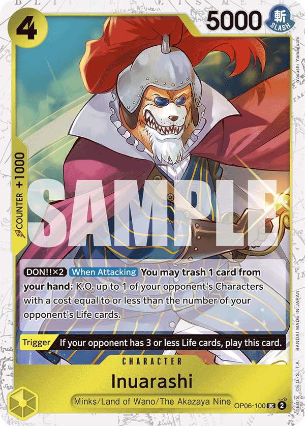 Inuarashi - One Piece Card Game - MoxLand
