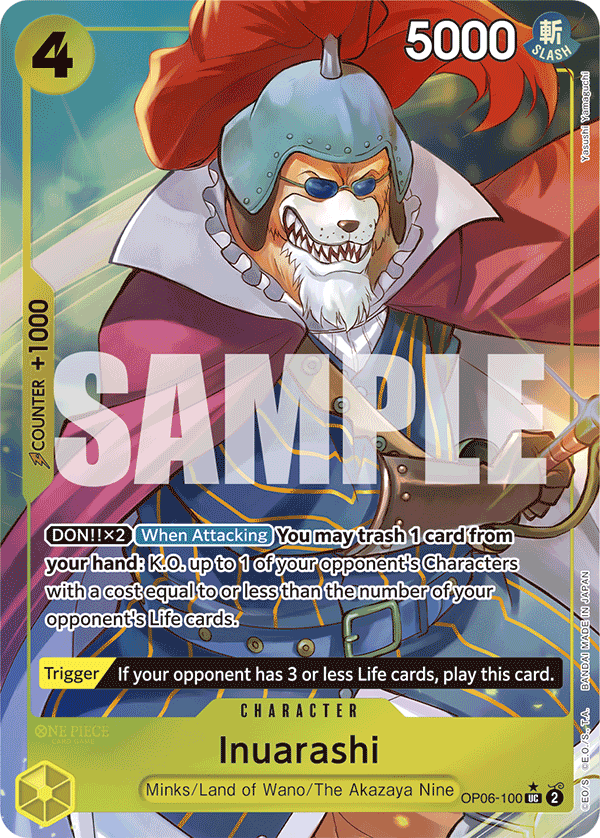 Inuarashi - One Piece Card Game - MoxLand