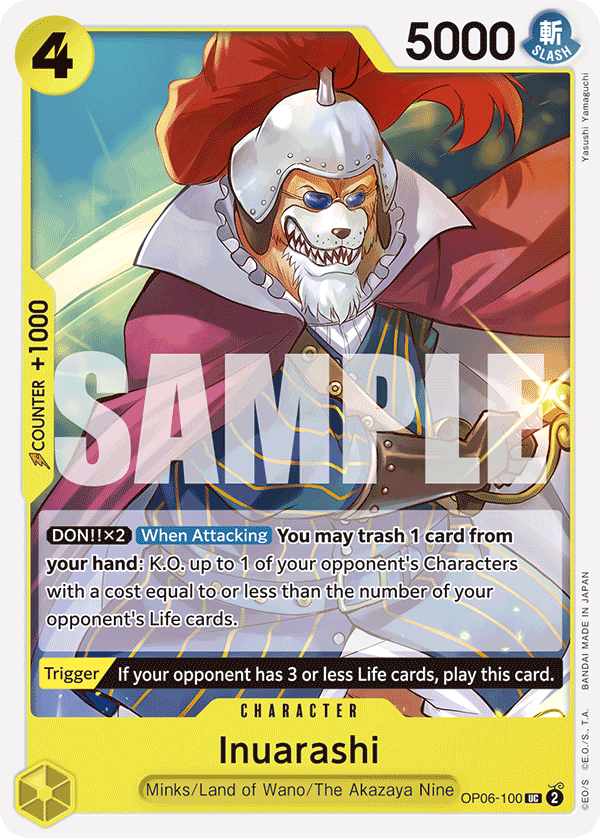 Inuarashi - One Piece Card Game - MoxLand