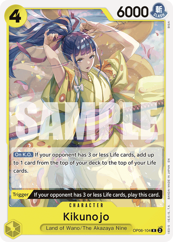 Kikunojo - One Piece Card Game - MoxLand