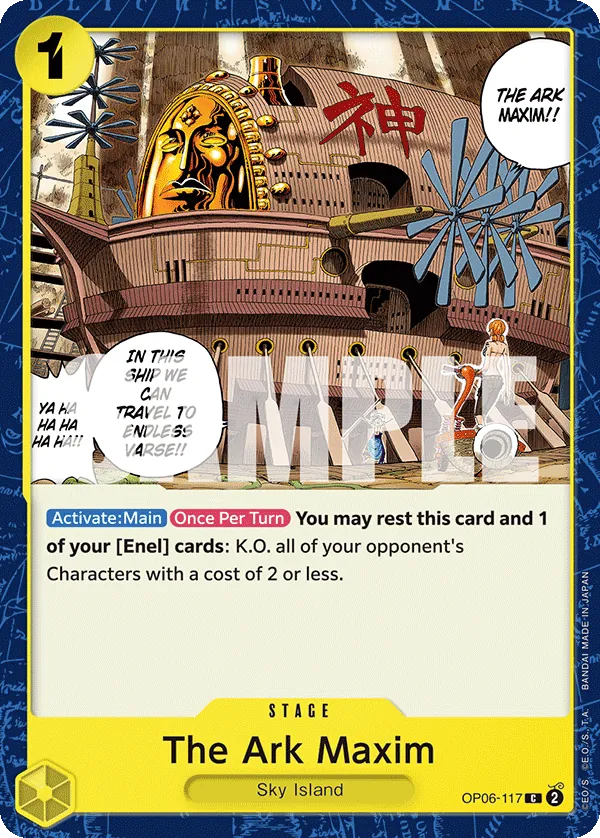 The Ark Maxim - ONE PIECE CARD GAME - MoxLand