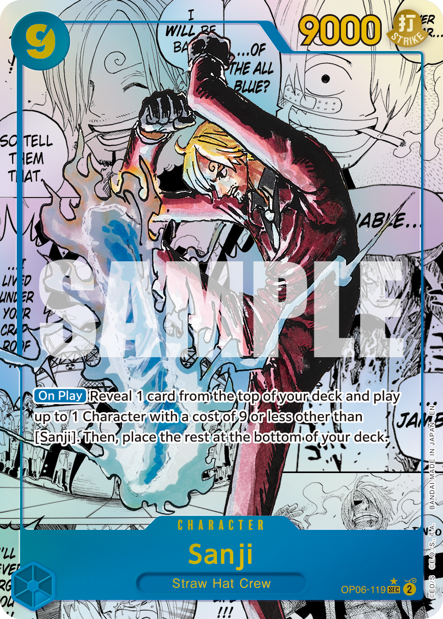 Sanji - One Piece Card Game - MoxLand