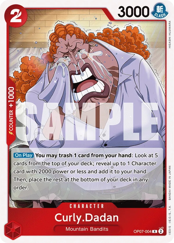Curly.Dadan - ONE PIECE CARD GAME - MoxLand