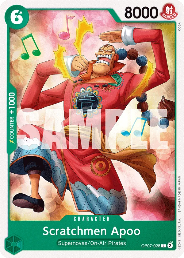 Scratchmen Apoo - ONE PIECE CARD GAME - MoxLand