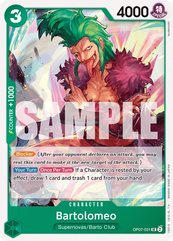 Bartolomeo - ONE PIECE CARD GAME - MoxLand