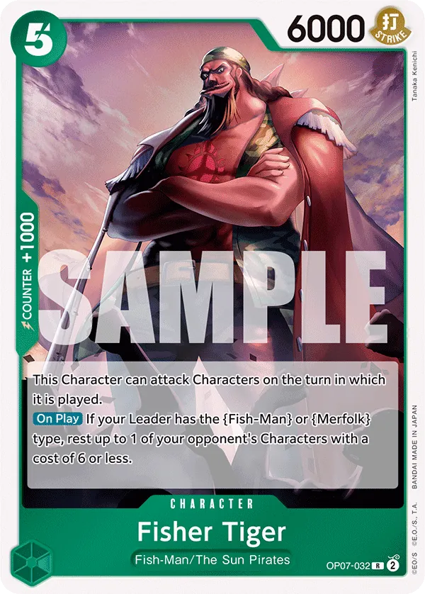 Fisher Tiger - ONE PIECE CARD GAME - MoxLand