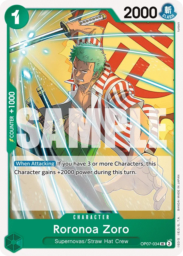 Roronoa Zoro - ONE PIECE CARD GAME - MoxLand