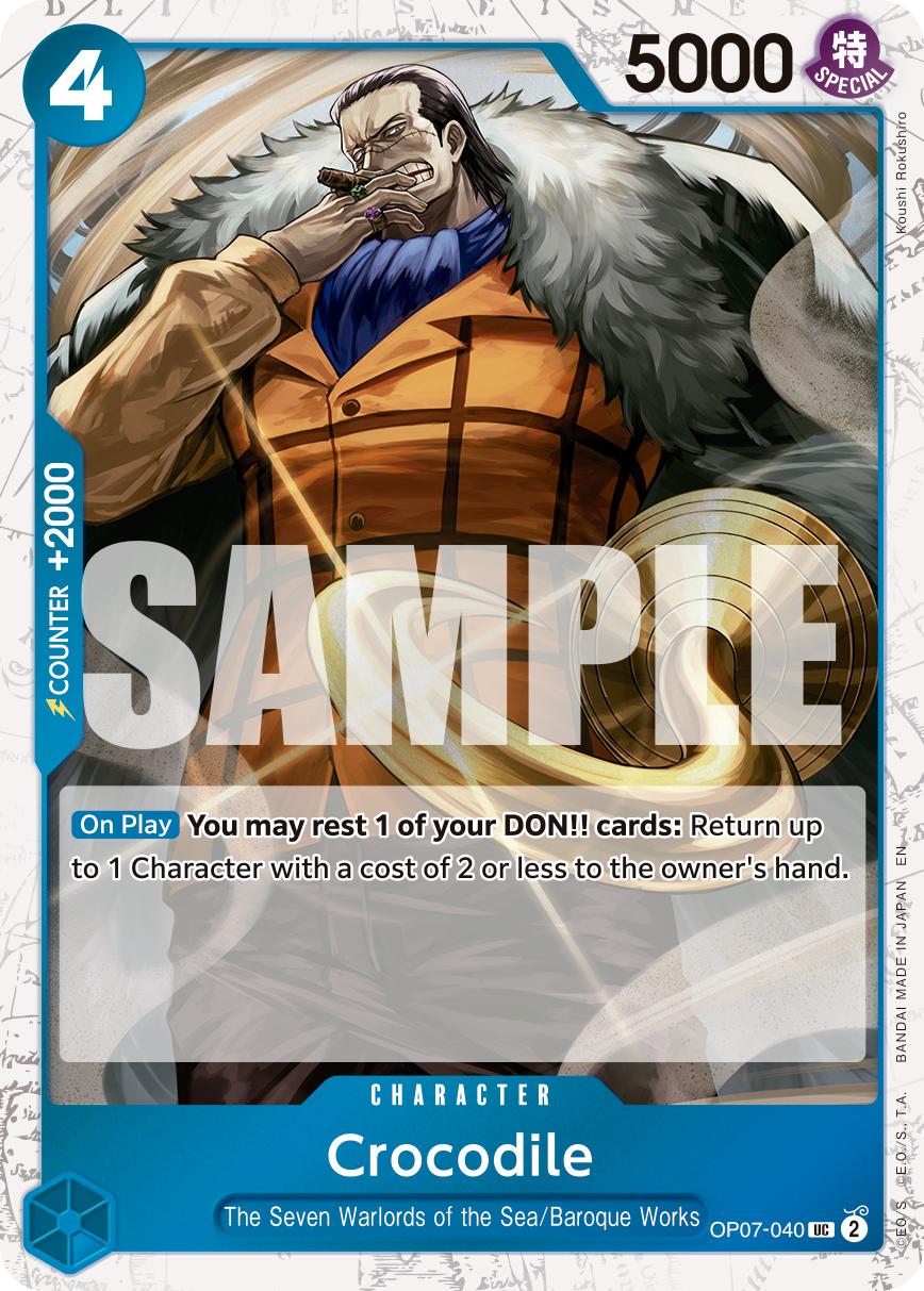Crocodile - One Piece Card Game - MoxLand