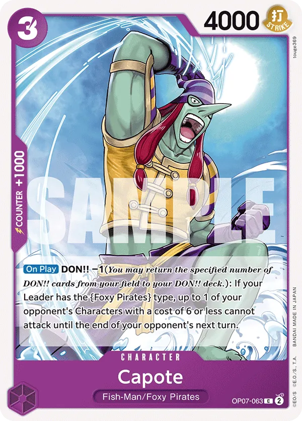 Capote - ONE PIECE CARD GAME - MoxLand