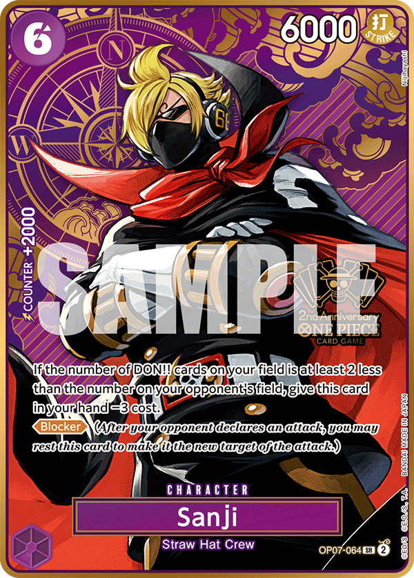Sanji - One Piece Card Game - MoxLand