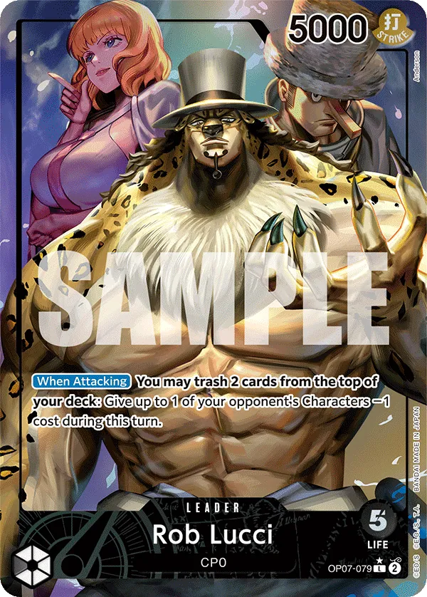 Rob Lucci - ONE PIECE CARD GAME - MoxLand