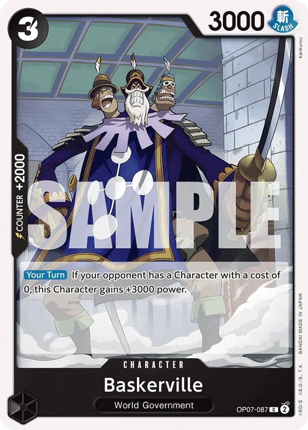 Baskerville - ONE PIECE CARD GAME - MoxLand