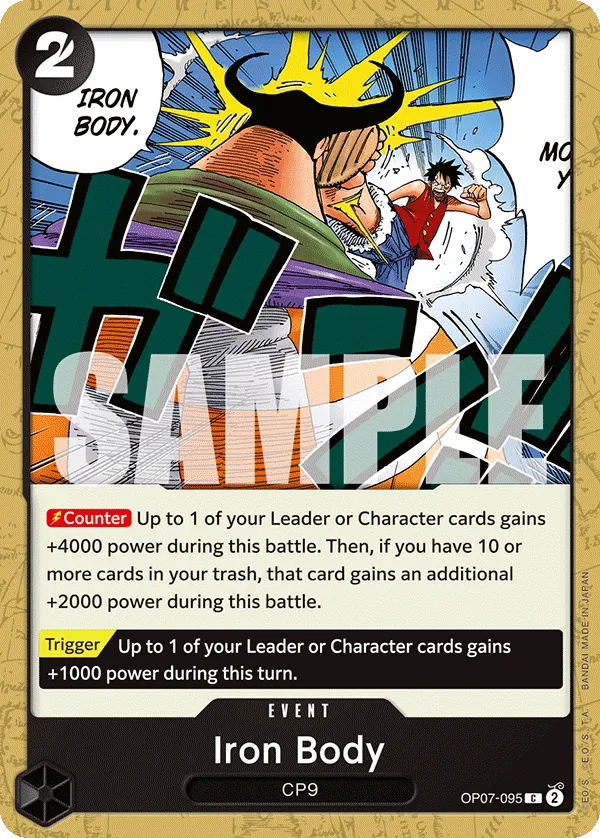 Iron Body - ONE PIECE CARD GAME - MoxLand
