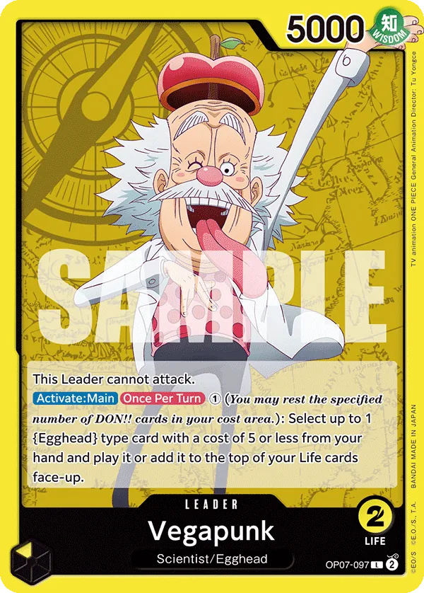 Vegapunk - ONE PIECE CARD GAME - MoxLand