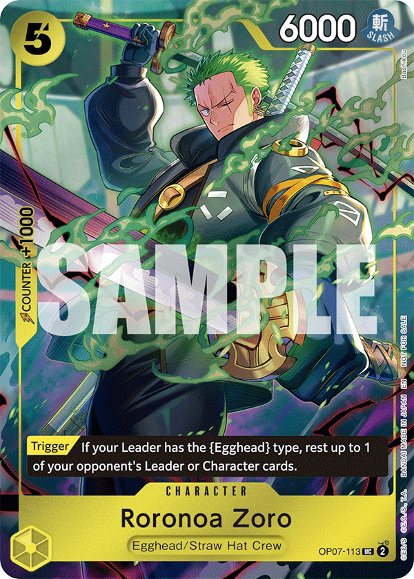 Roronoa Zoro - One Piece Card Game - MoxLand