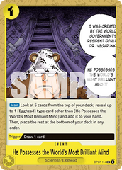 He Possesses the World's Most Brilliant Mind - ONE PIECE CARD GAME - MoxLand