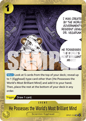 He Possesses the World's Most Brilliant Mind - One Piece Card Game - MoxLand