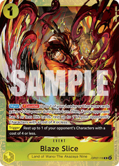 Blaze Slice - One Piece Card Game - MoxLand