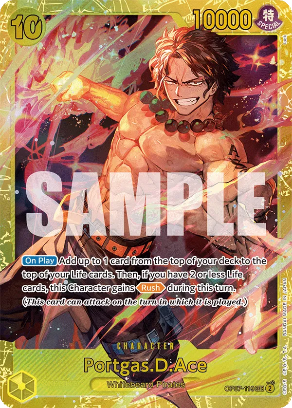 Portgas.D.Ace - ONE PIECE CARD GAME - MoxLand