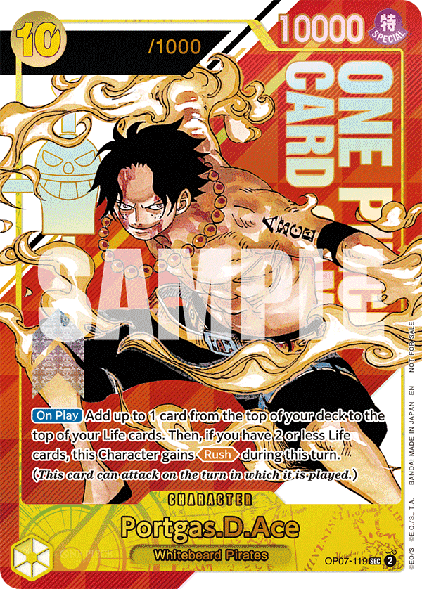 Portgas.D.Ace - One Piece Card Game - MoxLand